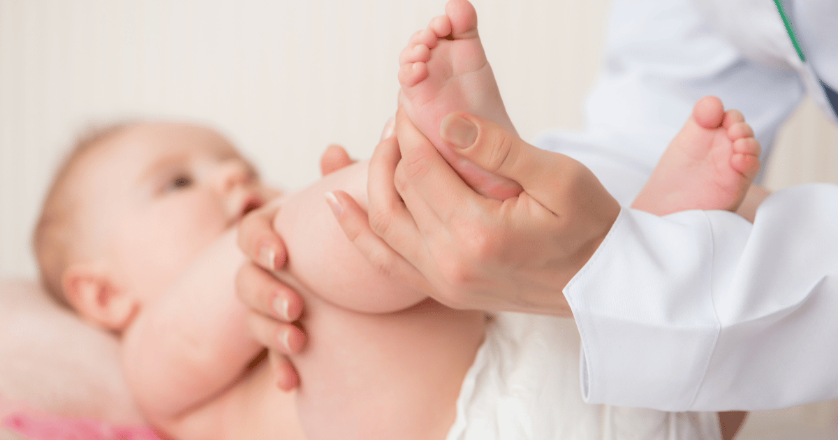 USG stawów biodrowych u noworodka